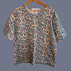 Vintage 1990s Talbot’s Floral Print Shirt